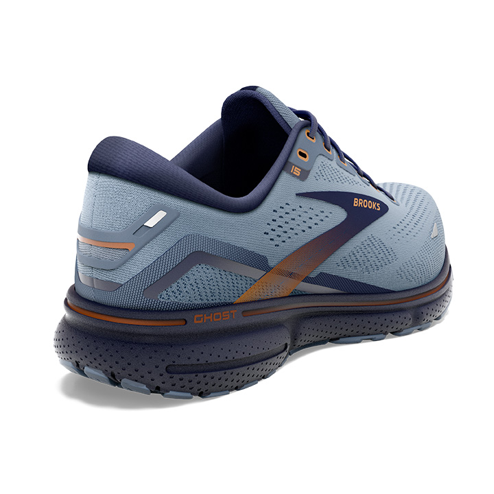 Brooks Ghost 15 Men\'s Size 12 D Flintstone Peacoat Oak Running Shoes 1103931D025 Brooks Ghost 15 Men main image 4